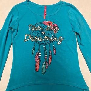 Kids ‘Never Stop Dreaming’ long sleeve shirt